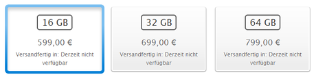 Apple muss Verkauf von iPad 3G in Deutschland stoppen. Keine 3G-iPads mehr im Apple-Store.