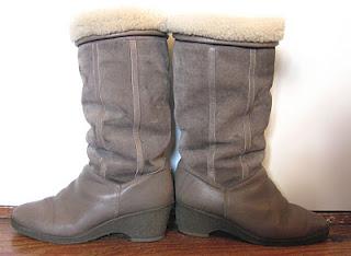 Vintage Stiefel für die sibirische Kälte