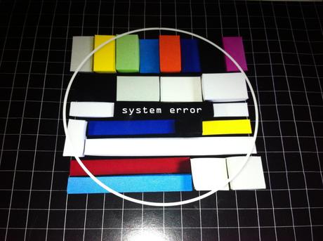system error (Ausstellungsflyer)