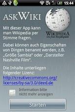 AskWiki – Spracherkennung für alle mit einem großen Wissensdurst