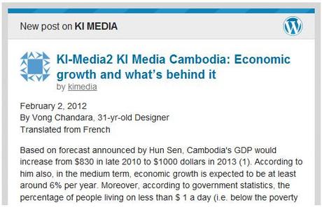 Cambodia: Economic growth and what’s behind it.