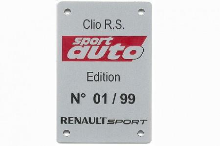 Renault Clio R.S. als “sport auto Edition”