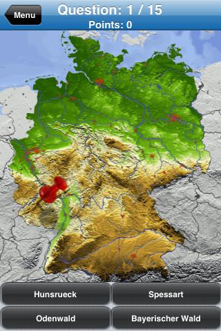 Deutschland Geo Quiz