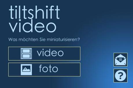 TiltShift Video