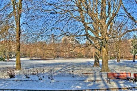 Winterspaziergang im Kleistpark