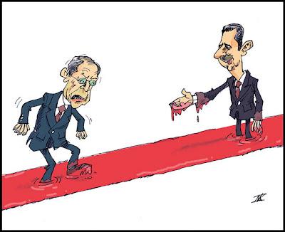 Assads roter Teppich für Russland