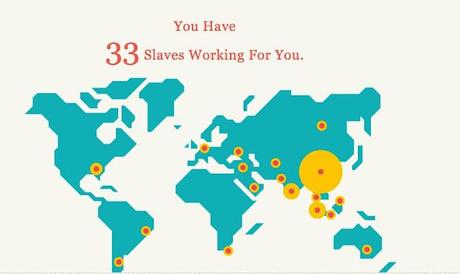 Und wieviele Sklaven arbeiten für Dich? // And how many slaves are working for you?