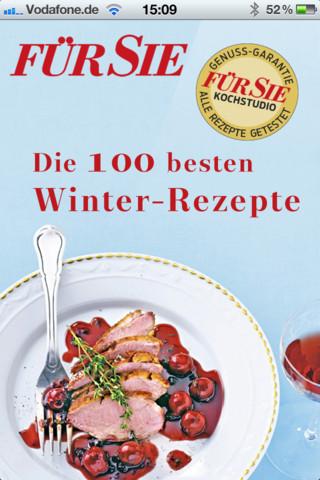Erneut kostenlos: FÜR SIE Kochstudio Die 100 besten Winterrezepte erneut gratis