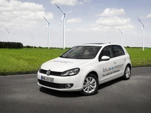 Der neue VW Golf blue-e-motion