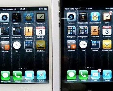 iPhone schwarz-weiß