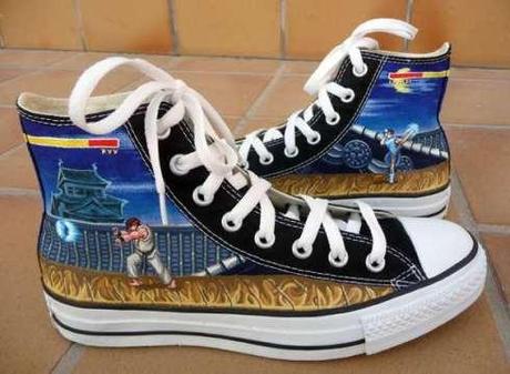 STREET FIGHTER CONVERSE CHUCKS