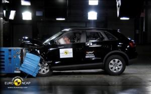 Der neue Audi Q3 im NCAP Crashtest 2011
