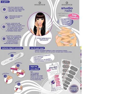 [Preview] essence studio nails “nail fashion sticker”