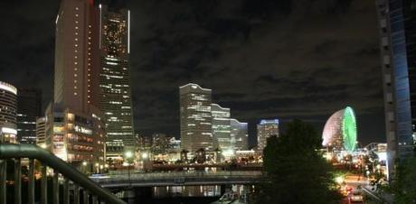 Blick auf Yokohama