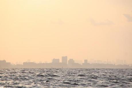 Blick über die Tokyoter Bucht