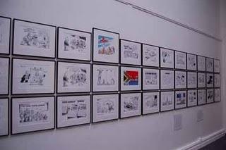 Die Göteborger Buchmesse mit Zapiro in der Stadt