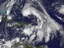 Atlantik aktuell: Subtropischer Sturm OTTO wird vielleicht doch zum Hurrikan, 2010, aktuell, Atlantik, Azoren, Hurrikanfotos, Hurrikansaison 2010, Otto, Zugbahn, Vorhersage Forecast Prognose, NASA, 