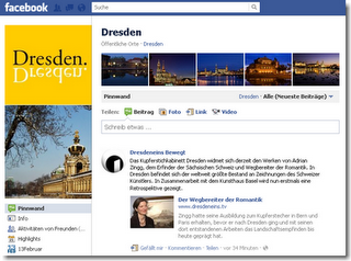 Dresden bei Facebook verschwunden