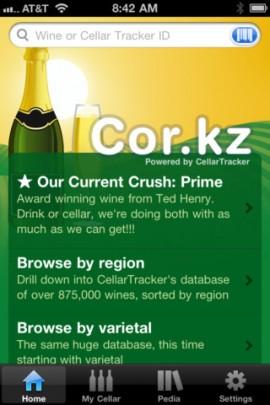Cor.kz Wine Info –  der Weininformant und Manager auf Ihren iDevices