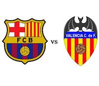 23. Spieltag Primera Division FC Barcelona - FC Valencia