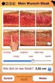 Steak Master – auf dem iPhone für die Freunde des saftigen Stück Fleischs