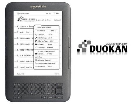 DuoKan: Alternatives Betriebssystem für Amazons Kindle.DuoKan – Alternatives Kindle-OS