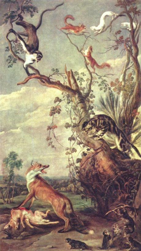 Frans Snyders, Fuchs und Katze