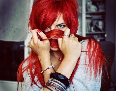 Rote Haare färben