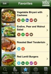 Whole Foods Market Recipes –  Rezepte mit feinsten Biozutaten unter Berücksichtigung von Lebensmittelunverträglichkeiten