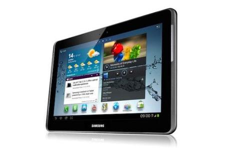 MWC 2012: Samsung stellt Galaxy Tab 2 10.1 mit Android 4.0 vor.