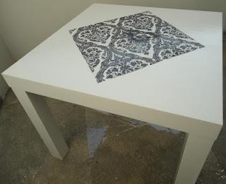 Ikea's LACK table made ready for Summer season