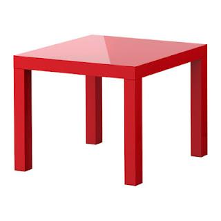 Ikea's LACK table made ready for Summer season