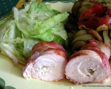 Gefülltes Putenschnitzel