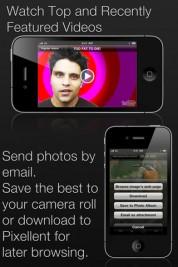 Pixellent Pro: Wallpapers, Celebrity and Video search –  die Suchmaschine für Fotos, Videos auf iPad, iPhone