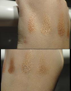 Eyeshadowbases: Urban Decay vs. BeYu vs. Catrice