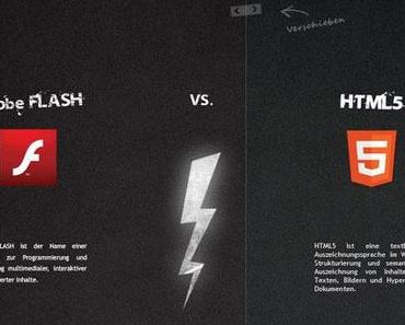 HTML5 vs. Flash – Der ultimative Vergleich