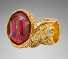 YSL Ring | Arty Oval Ring Gold