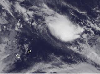 Tropischer Sturm 15S wird nicht zu JONI und ist nur noch ein Tiefdruckgbiet