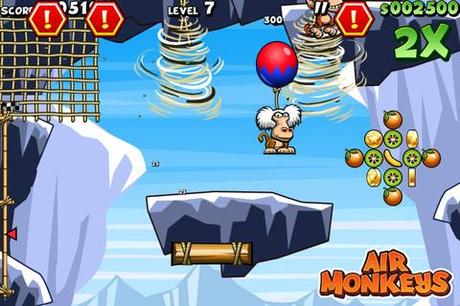 Air Monkeys – Cooles Hüpfspiel bei dem keine Langeweile aufkommt