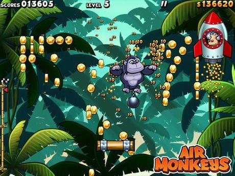 Air Monkeys – Cooles Hüpfspiel bei dem keine Langeweile aufkommt