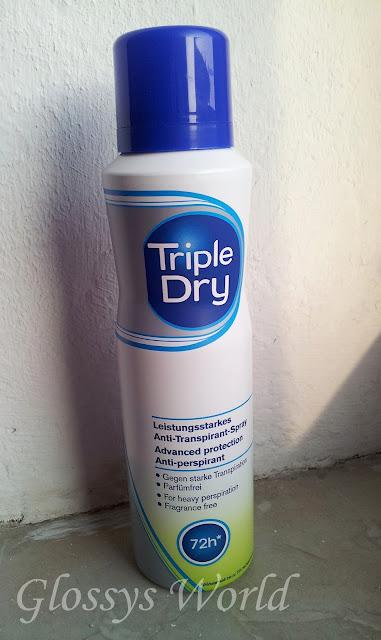 Triple Dry Anti-Transpirant - Schluss mit unangenehmen Geruch!