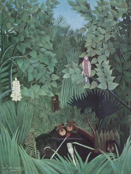 Henri Rousseau: Die fröhlichen Spaßmacher, 1906