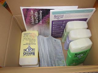 Am 09.11.11 habe ich mein Testpaket von den Le petit Mase...