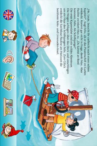 Interaktives Lesebuch Gratis: Pixi Buch „Max baut ein Piratenschiff“ für iPhone