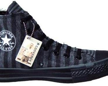 #Converse Chucks Grau Schwarz gestreift Sondermodell Limited Edition #Streifen