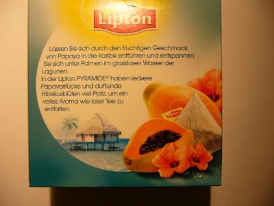 Lipton Früchtetee Karibik | Papaya & Hibiskus