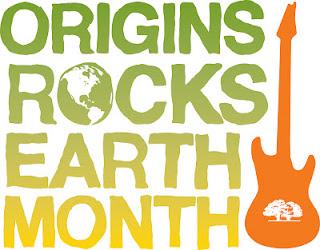 Origins Rocks Earth Month im April 2012