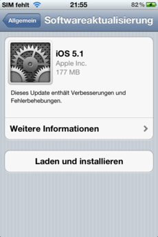 Apple veröffentlicht iOS 5.1 und iTunes 10.6
