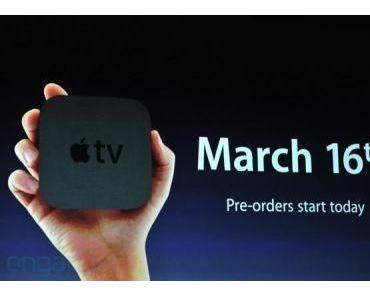 Apple TV 3 veröffentlicht
