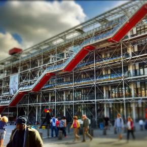 Das Centre Pompidou wurde vom ehemaligen Staatspräsidenten Georges Pompidou als Kulturzentrum initiiert.